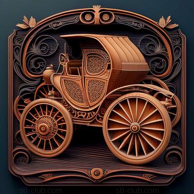 3D мадэль Benz Patent Motorwagen (STL)